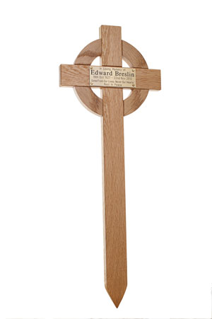 wooden celtic crosses